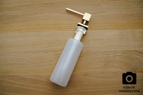 Mosogató Quality Quatro, mosogatószer adagoló mosogatóhoz 400ml, fényes arany, SKQ-DOK-GD
