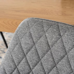 Elegáns Karosszék Szürke Színben.BRESSO 2