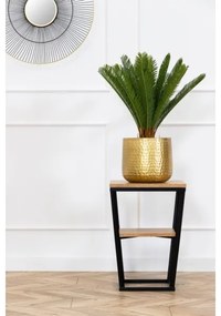 Kisasztal EXPAND 57x40 cm fekete/barna