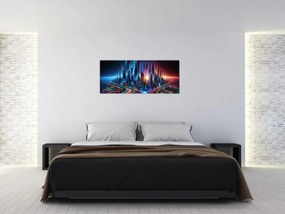 Kép - A jövő városa (120x50 cm)