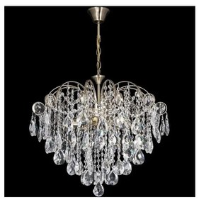 Kristály csillár láncon 6xE27/60W/230V