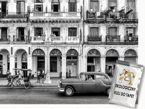 Fotótapéta Flizelina Város Építészet Retro Auto 350x250 ragasztó