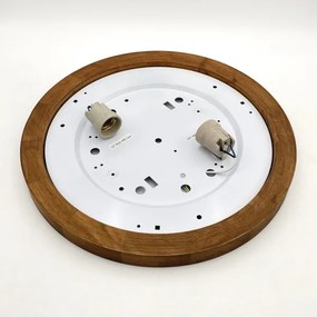 Brilagi - LED Mennyezeti lámpa BELLADONNA 2xE27/15W/230V átm. 40 cm fehér/tölgy cseresznye