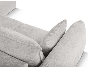 Világosszürke sarokkanapé (jobb oldali) Matera – Cosmopolitan Design