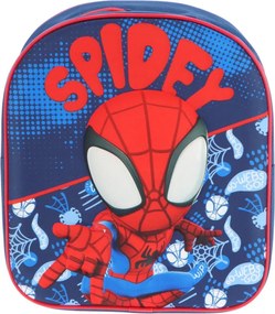 Pókember Spidey Web Out 3D hátizsák, táska 30 cm