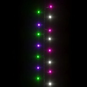színes pasztell fényű kompakt PVC LED-szalag 400 LED-del 13 m