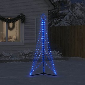 kék LED karácsonyfa 363 LED 182 cm