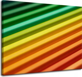 Vászonkép Absztrakt Színes Rgb fények 100x80