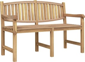 vidaXL tömör tíkfa kerti pad 149,5 x 60 x 90 cm