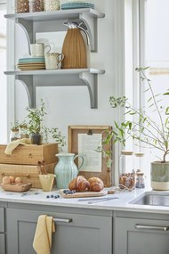 Üveg ételtároló BAMBOO bambusz fedéllel 1000 ml