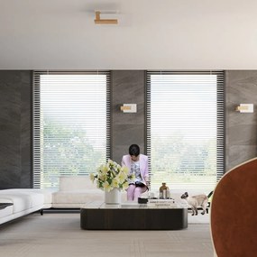 Natúr színű fali lámpa Parola – Sollux