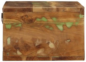 tömör újrahasznosított falra szerelhető TV-szekrény 80x30x19 cm