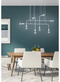 Trio - Csillár zsinóron CONNOR 8xE27/10W/230V