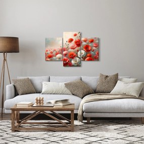 Kép - Pipacsok festménye (90x60 cm)