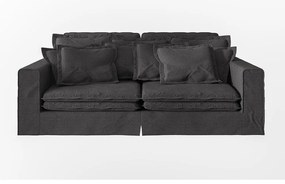 Fekete kanapé 236 cm Nora – Ropez