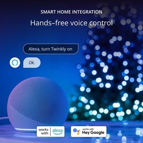 Twinkly TWTT030SPP-GUSB -LED RGB Dimmelhető Karácsonyi csillag 76xLED USB Wi-Fi