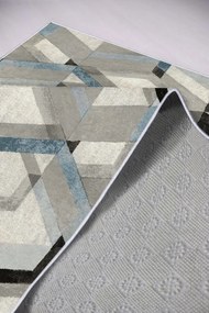 Lábtörlő, szürke, 60×100 cm