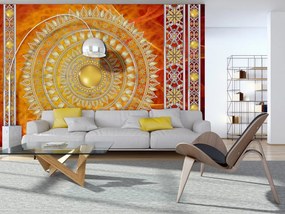 Mandala poszter, fotótapéta, Vlies (416 x 290 cm)