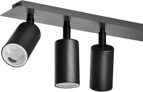 KAJA K-4138 ALBIO Fekete Színű Mennyezeti Lámpa 3+2xGU10 + E14 10W IP20