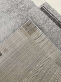 Nora 6037 szürke modern szőnyeg 200x290 cm
