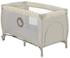 Lionelo - SVEN PLUS utazóágy, bézs színű