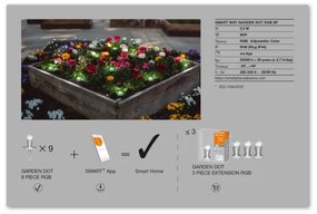 Ledvance - LED RGB kültéri SMART+ hosszabbító készlet 9xLED/2,5W/230V IP65 Wi-Fi