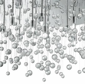 Ideal Lux - LED Mennyezeti lámpa 12xG9/3W/230V átm. 63 cm króm