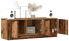 vidaXL TV szekrény Régi fa 102x35x36,5 cm Gépelt fa