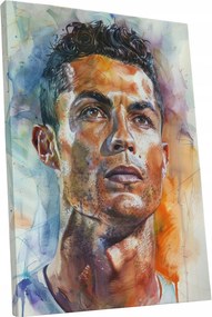 Cristiano Ronaldo CR7 vászonkép otthon nappali ajándék 75x100