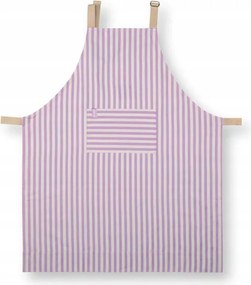 Stripes Lilac kötény PiP Studio, 72 x 89.5 cm