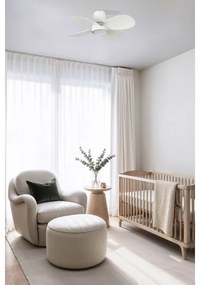 FARO 34315 - LED Dimmelhető mennyezeti ventilátor KLOVER S LED/20W/230V fehér átm. 80 cm + távirányító