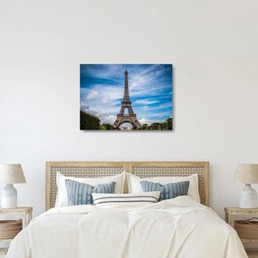 Kép - Eiffel torony (üvegen) (70x50 cm)