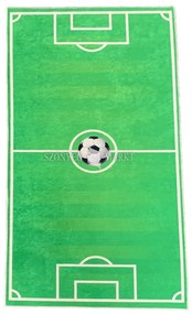 Focipálya mintás gyerekszőnyeg 70x140 cm