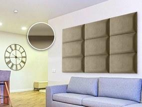 Kárpitozott panel Soundless 40x30 cm (capuccino). 1068513