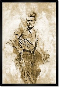Poszterek keretben 40x60 James Dean Színész Mozi