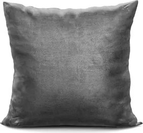 Bársony Párnahuzat 40x40 Szürke Sötét Dekoratív