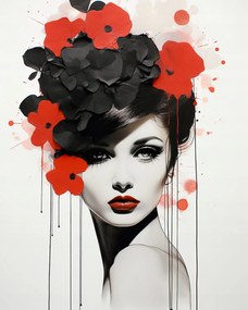 Poszter 40x50cm Virágos szenvedély