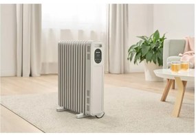 Sencor - 13 bordás olajradiátor 1000/2500 W, 230 V, fehér + távirányító