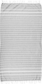 SURFSIDE Hamam törölköző halványszürke, 90x170 cm
