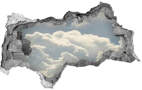 Lyuk 3d fali matrica Felhők nd-b-83322536