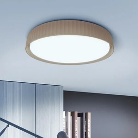 Brilagi - LED dimmelhető mennyezeti lámpa LUCIA LED/60W/230V, átmérő 59 cm, barna + távirányító
