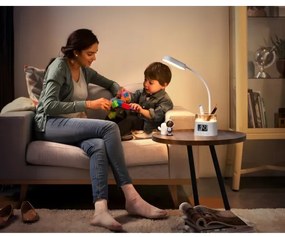 Immax 08980L-LED RGBW Dimmelhető fényerejű lámpa ceruzatartóval FALCON LED/10W/5V