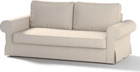 Dekoria Backabro 3 személyes összecsukható kanapé huzat Ikea fehér