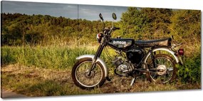 Vászonkép 150x70 Fekete Simson négyes 4