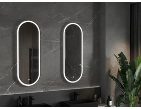 Mexen Bono, LED fürdoszobai tükör háttérvilágítással 45 x 120 cm, 6000K, páramentesíto, 9816-045-120-611-00