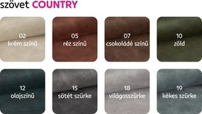 Ülőgarnitúra, bézs, jobbos, MALAGA BIG