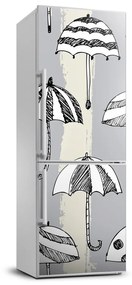 Dekor matrica hűtőre Esernyők FridgeStick-70x190-f-91475598