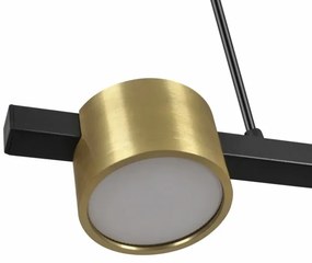 LED Csillár zsinóron MIRELLA 3xGX53/6W/230V arany/fekete