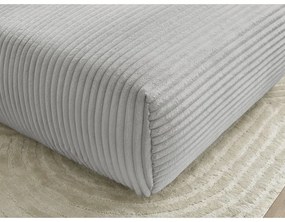 Világosszürke kordbársony lábtartó Lucien – Bobochic Paris