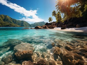 Poszter 80x60cm Elszigetelt paradicsom